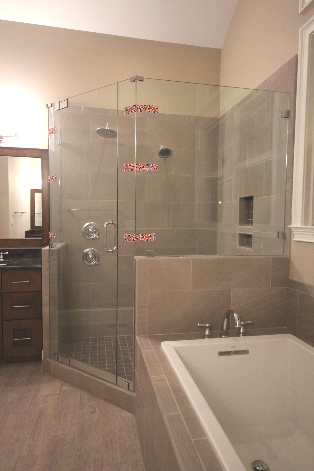 custom size shower doors