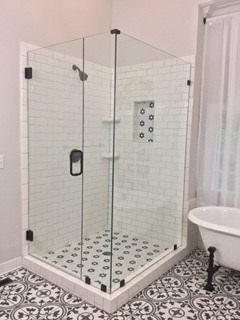 Full Length 90 Standard Cl Glass Mia Shower Doors